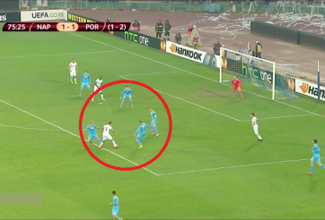 Video Europa League: Quaresma biến hàng thủ napoli thành những gã hề